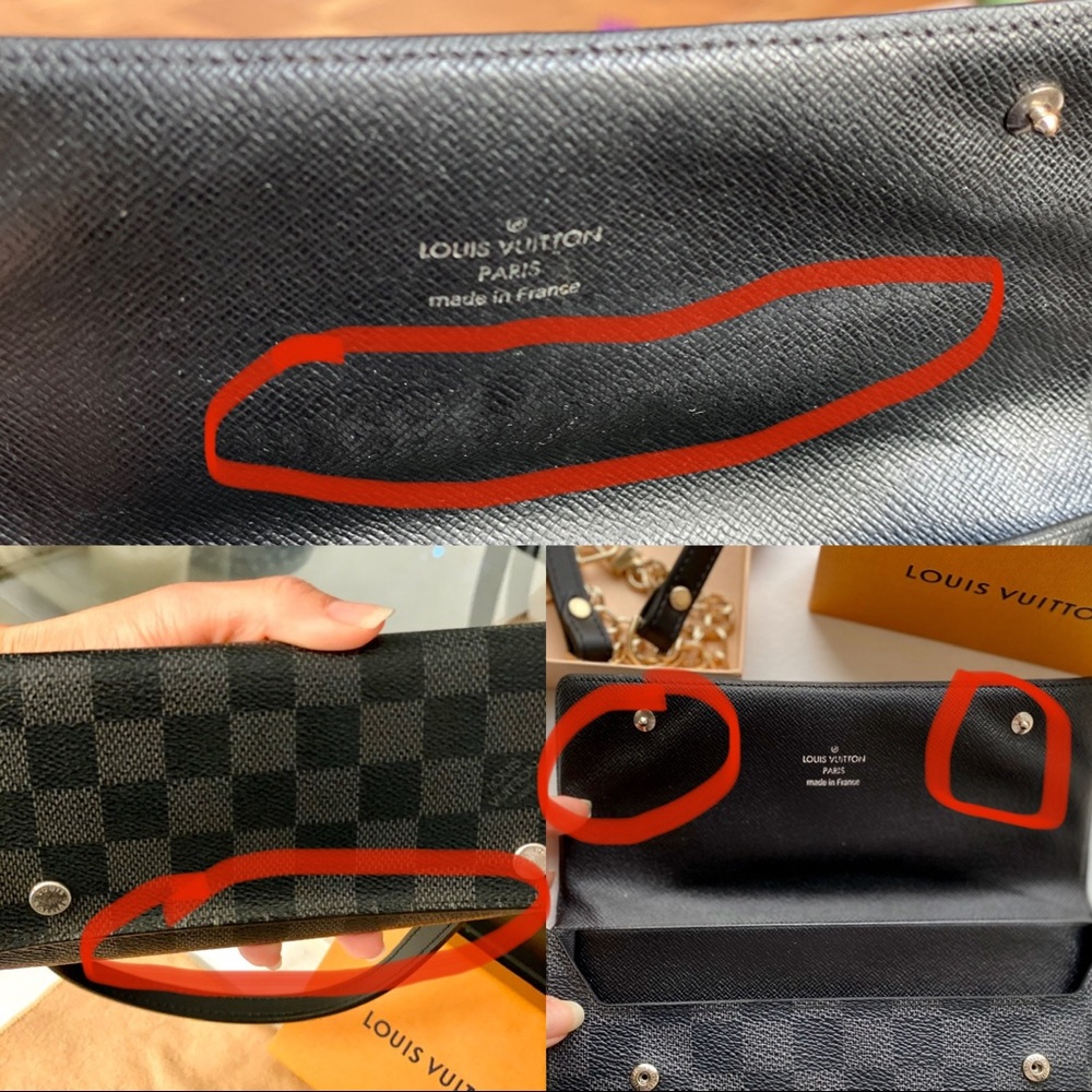 ❌SOLD❌ LV Damier Graphite Long Wallet + Insert - Picture 5 of 9